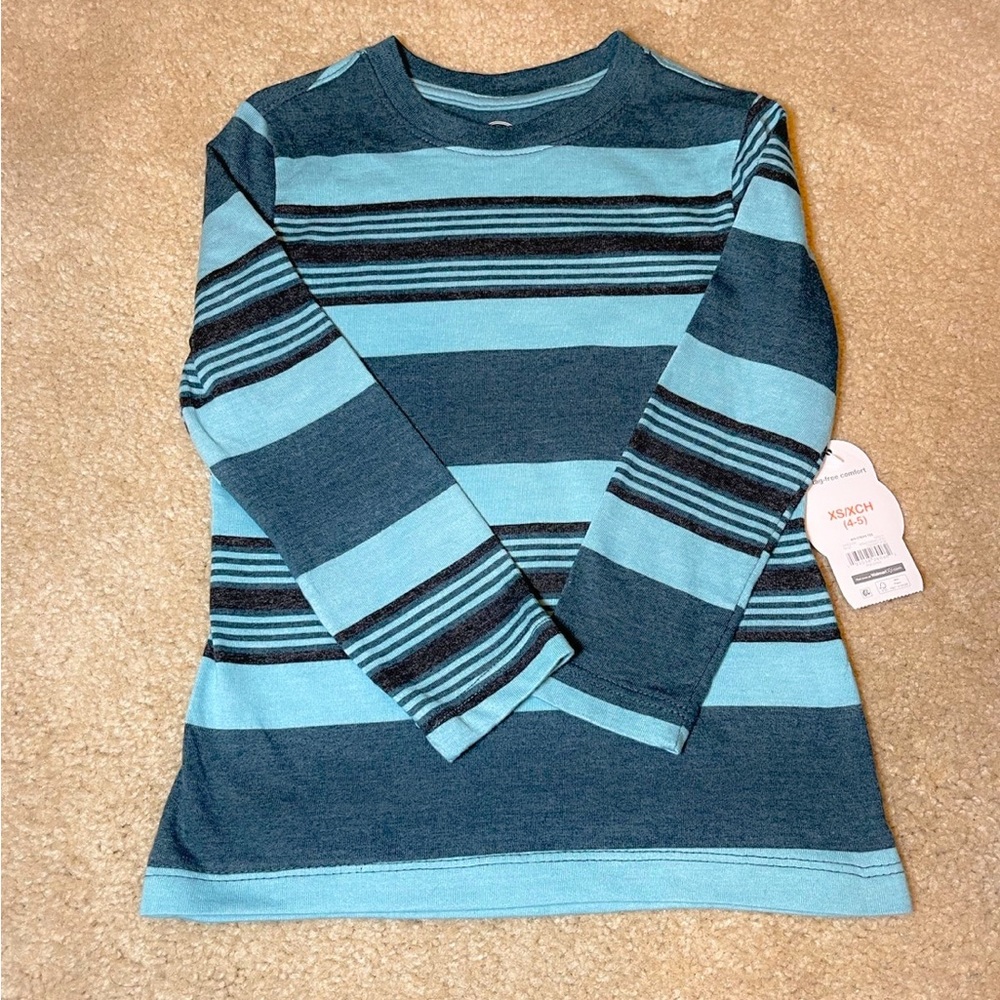 Wonder nation Boys 4/5(xs) long sleeved shirt. New with tags.